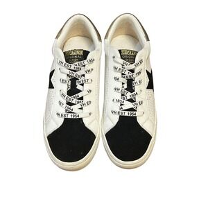 Vintage Havana Star Sneakers White Black Gold Fashion Casual Shoes Women's